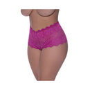 Split Crotch Boy Short Raspberry