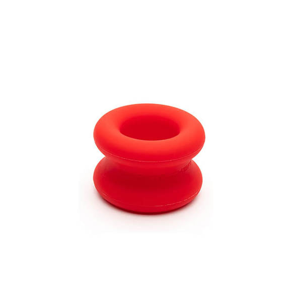 Sport Fucker Muscle Red Silicone Ball Stretcher Ring