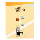 Sports Equipment Storage Rack Vertical Ball Organiser