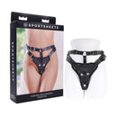 Sportsheets Aurora High Waisted Strap On Black Adjustable Strap On