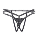 Sportsheets Aurora High Waisted Strap On Black Adjustable Strap On