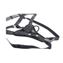 Sportsheets Aurora High Waisted Strap On Black Adjustable Strap On