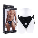 Sportsheets Dual Desires Strap On Black Adjustable Strap On Harness