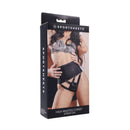 Sportsheets High Waisted Corset Strap On Black Adjustable Strap On