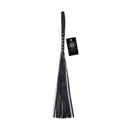 Sportsheets Velvet Noir Chain Flogger Black 43 Cm Flogger Whip