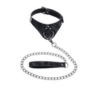 Sportsheets Velvet Noir Collar And Leash Black Restraint And Leash
