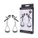 Sportsheets Velvet Noir Tuggable Nipple Clamps