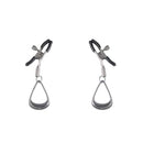 Sportsheets Velvet Noir Tuggable Nipple Clamps