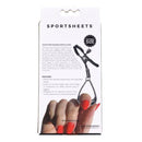 Sportsheets Velvet Noir Tuggable Nipple Clamps