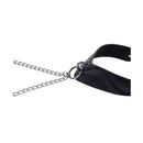 Sportsheets Velvet Noir Collar And Removable Clamps