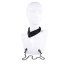 Sportsheets Velvet Noir Collar And Removable Clamps