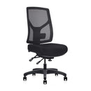 Squall Mesh Chair Black Fabric
