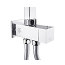 200Mm Shower Head Set Square Handheld Head Diverter With Shower Taps