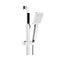 Square 200Mm Rainfall Shower Head Set Chrome With Wall Shower Tap