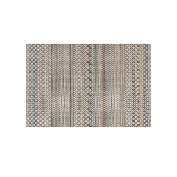 Morocco Stripe Rug In Multi Colour For Indoor And Outdoor Use