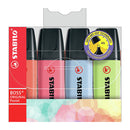 Stabilo Boss Pastel Chisel Pack Of 4