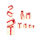 Stackable Christmas Lighted Gift Boxes With 8 Mode Led Lights