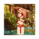 Stackable Christmas Lighted Gift Boxes With 8 Mode Led Lights
