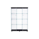 169Cm Tall Glass Display Cabinet 4 Tier