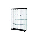 169Cm Tall Glass Display Cabinet 4 Tier