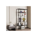 Glass Display Cabinet Steel 4 Tier 160Cm