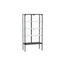 Glass Display Cabinet Steel 4 Tier 160Cm