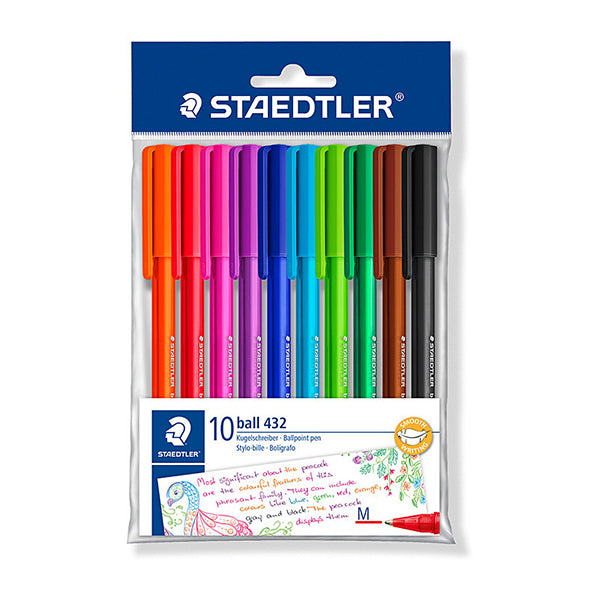 Staed BP 432 M Assorted Box of 10