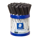 Staed Compact Whiteboard Marker Black Cup32