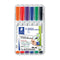 Staed Compact Whiteboard Marker White Wlt6