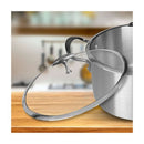 Stainless Steel 32Cm Casserole With Lid Induction Cookware