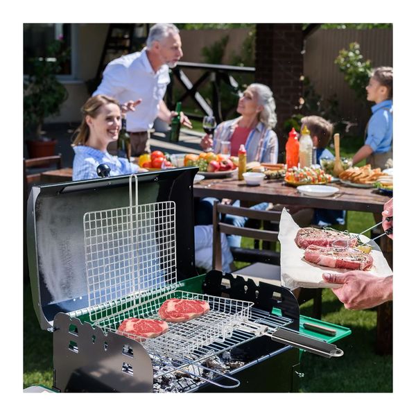 Stainless Steel Bbq Grill Grate Grid Wire Mesh Rack Basket