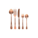 Stainless Steel Cutlery Set Glossy Knife Rose Gold