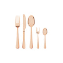 Stainless Steel Cutlery Set Glossy Knife Rose Gold