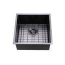 Stainless Steel Kitchen And Laundry Sink 440Mm Single Bowl Gunmetal