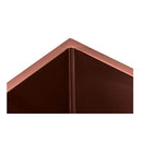Stainless Steel Kitchen Sink 500Mm Single Bowl Rose Gold