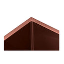Stainless Steel Kitchen Sink 510Mm Single Rose Gold