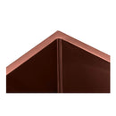 Stainless Steel Kitchen Sink 762mm Single Rose Gold