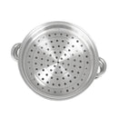 Stainless Steel Steamer Meat Vegetable Silver