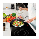 Stainless Steel Fry Pan Induction Non Stick Interior