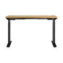 Standing Desk Dual Motor Adjustable Motorised White&Oak 150cm