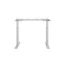 Standing Desk Sit Stand Motorised Adjustable Frame Only Dual Motor White
