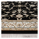 State Black Rug 80X400 Cm