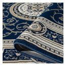 State Navy Rug