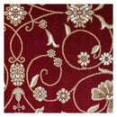 State Red Polypropylene Rug