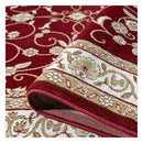 State Red Polypropylene Rug