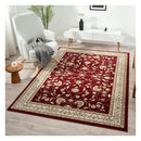 State Red Polypropylene Rug