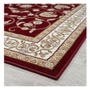 State Red Polypropylene Rug