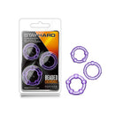 Stay Hard Beaded Cockrings Set Of 3 Sizes