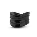 Stay Hard Beef Ball Stretcher Black Ring