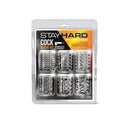 Stay Hard Cock Sleeve Kit Clear Penis Sleeves 6 Pack